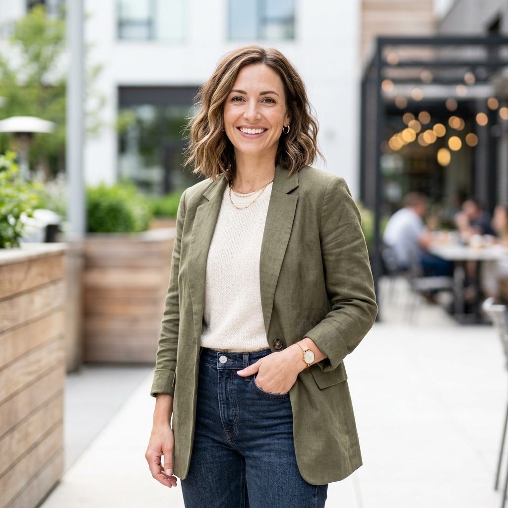 Modern portrait photo