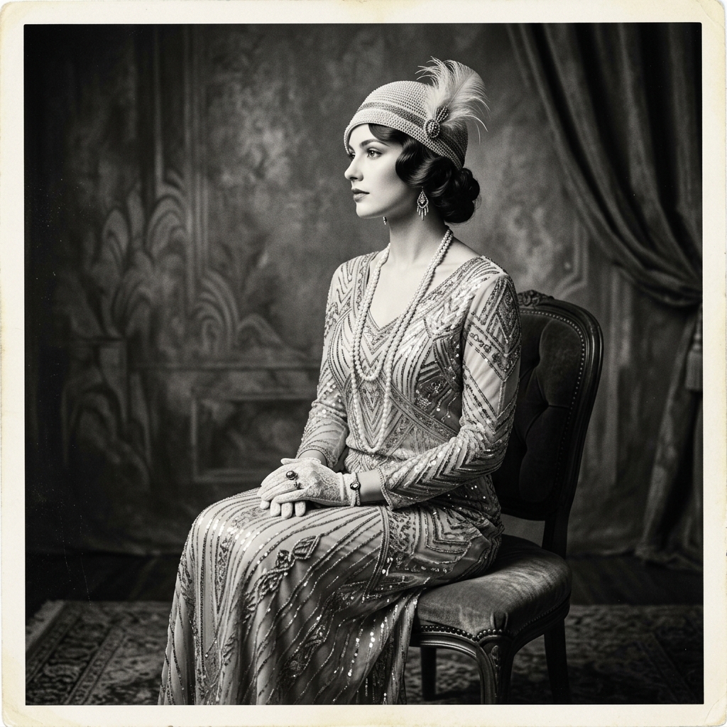 1920s Studio Portrait vintage memory