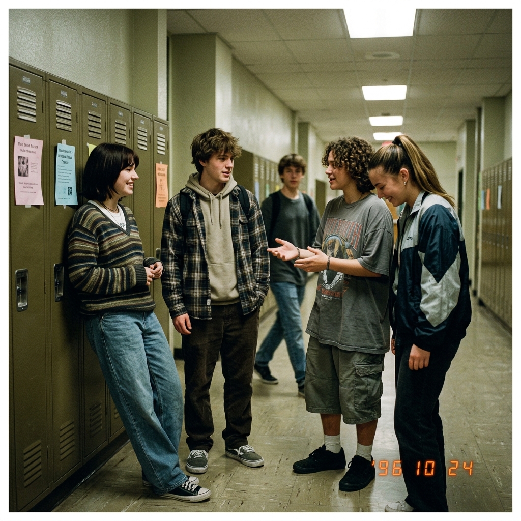 1996 School Days vintage memory
